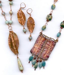 Fold-Formed Copper Jewelry