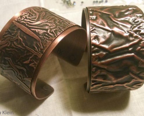 Fold-Formed Riveted Cuff Bracelets