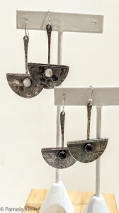Sterling Silver Pendulum Earrings