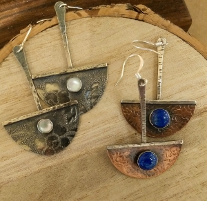 Pendulum Earrings by Pamela Klein