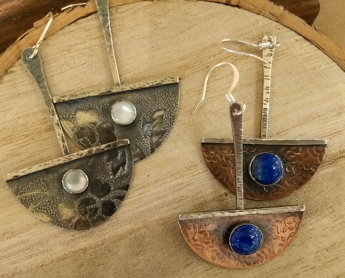 Pendulum Earrings by Pamela Klein