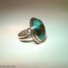 Large Round Turquoise Ring
