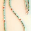 Faceted Turquoise Hessonite Necklace