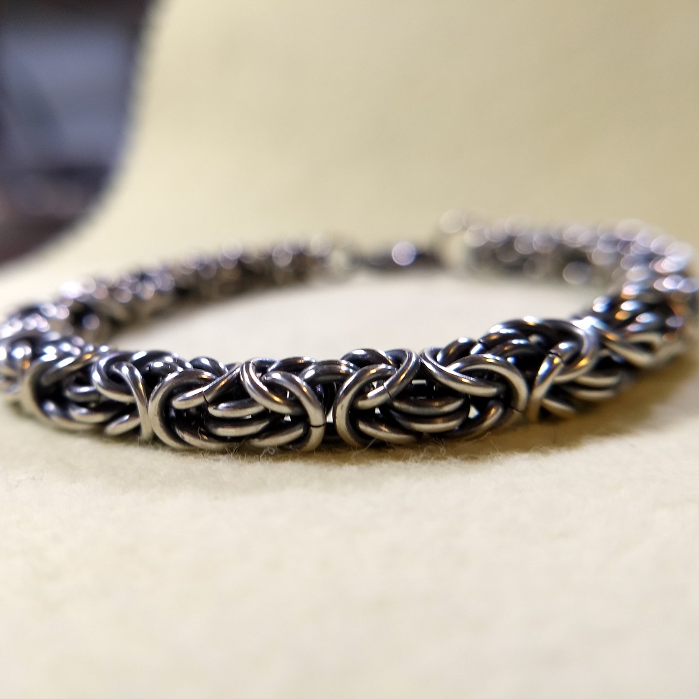 chainmail bracelet byzantine