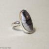 Dendritic Opal Freeform Ring